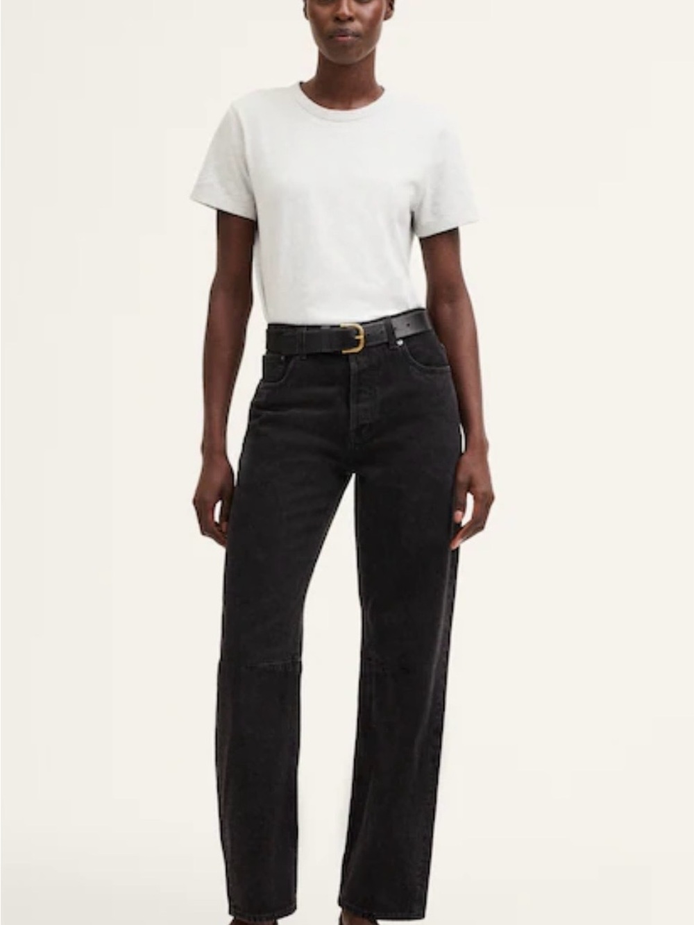 Madewell Darted Barrel-Leg Jean